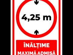 Indicator de securitate pentru inaltime maxima admisa 5,25 m